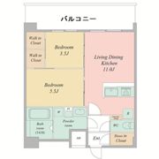 セレニテ梅田北グランデの間取り画像