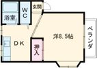 藤原マンション小泉の間取り画像