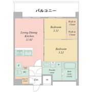 セレニテ梅田北グランデの間取り画像