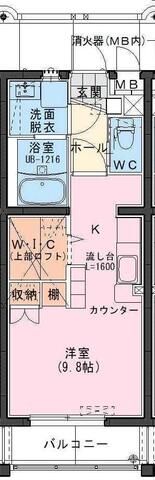 Riviere Champ 元宮（リヴィエールシャン 元宮）の間取り画像