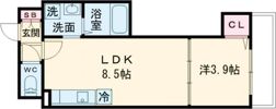 エクラス野崎の間取り画像