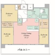セレニテ梅田北グランデの間取り画像