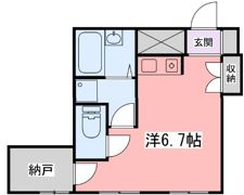 インタービレッジ塩町の間取り画像