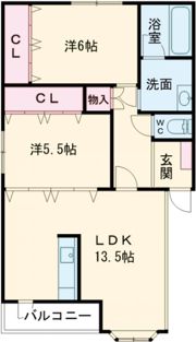 ボーベルの間取り画像