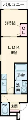 フジパレス住道Ⅰ番館の間取り画像