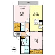 D-room美田の間取り画像
