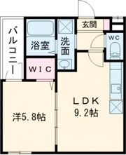 フジパレス住道Ⅲ番館の間取り画像