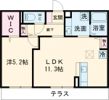 グランシャリオ二町Aの間取り画像
