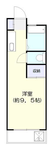 ハイツ島塚の間取り画像