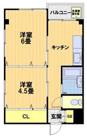 田中ハイツの間取り画像