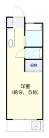 ハイツ島塚の間取り画像