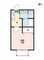 クレストコート葛城の間取り画像