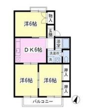 グランメールAの間取り画像