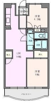 ボヌール秦野Ⅰの間取り画像