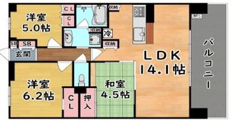 摩耶シティ STASION GATEの間取り画像
