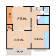 エスポワール平の間取り画像