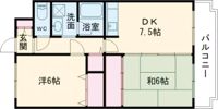 グランドコートの間取り画像