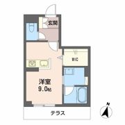 ハイネスト霞町の間取り画像