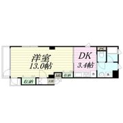 レジデンス勾当台の間取り画像
