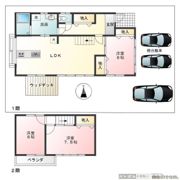 千葉貸家の間取り画像