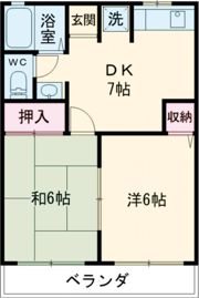 ラフィーネ南郊 Bの間取り画像