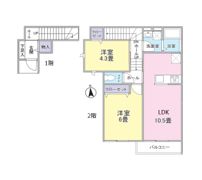 （仮称）東大和市APの間取り画像