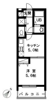 プライム立川の間取り画像