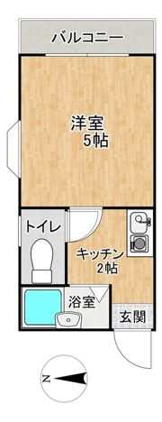 エルモスリバーサイドの間取り画像