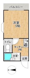 エルモスリバーサイドの間取り画像