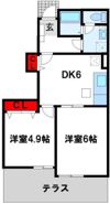 STEPⅨ（旧エンジェルベル杉A棟）の間取り画像