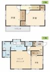 横川町戸建ての間取り画像