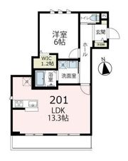 ベラルーチェの間取り画像