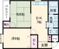 サニーコート菜畑の間取り画像