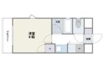 パラージュ西新の間取り画像