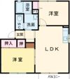 ディアス南王子Bの間取り画像