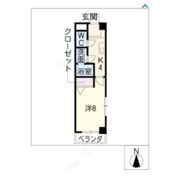 パステル黒川の間取り画像