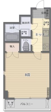 アーバンモールの間取り画像