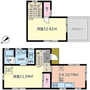 鈴木貸家の間取り画像