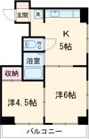 坂本マンションの間取り画像