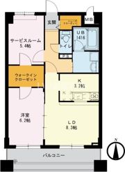 スペリオールパレスの間取り画像