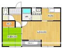 CORPO Peace（コーポピース）の間取り画像
