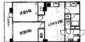 黒瀬ビルの間取り画像