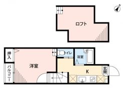 カトルセゾン博多の間取り画像