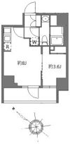 アラート横濱桜木町Ⅱの間取り画像