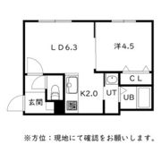 GRAN BACH麻生(グランバッハ麻生)の間取り画像