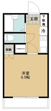 ウエストヒルの間取り画像