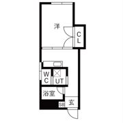 マンション植田の間取り画像