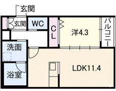 ラ・メゾン船町の間取り画像