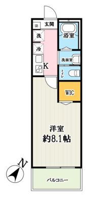 キャメル所沢弥生町2の間取り画像