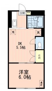 薔薇ハウスの間取り画像
